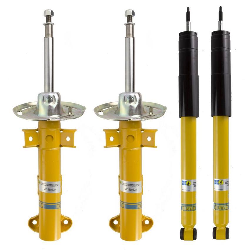 Mercedes Suspension Strut and Shock Absorber Assembly Kit - Front and Rear (B8 Performance Plus) 1723202830 - Bilstein 3806056KIT